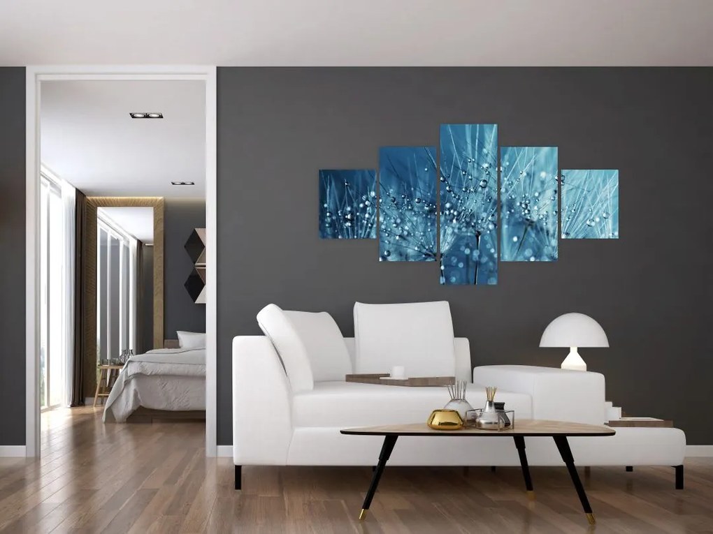 Obraz - Krople rosy (125x70 cm)