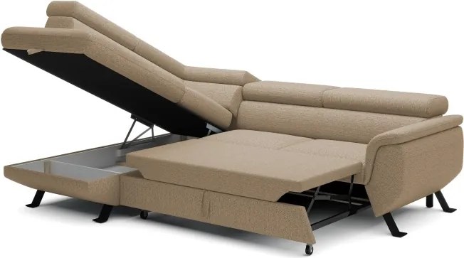 Narożnik RAVEN L z funkcją spania WERSAL