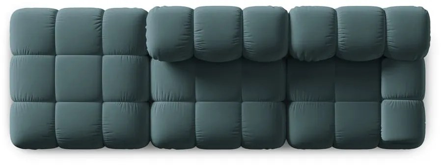 Morska aksamitna sofa 282 cm Bellis – Micadoni Home