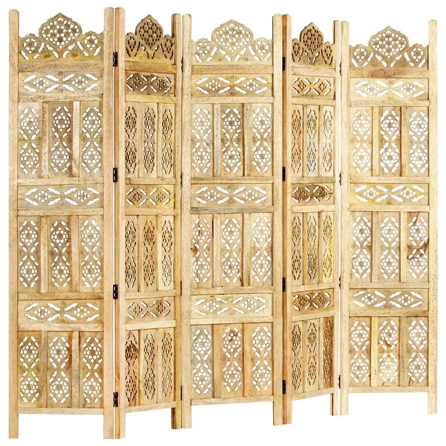 Parawan z litego drewna mango L3-F62