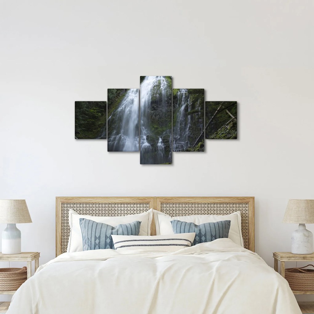 Obraz wodospadu (125x70 cm)