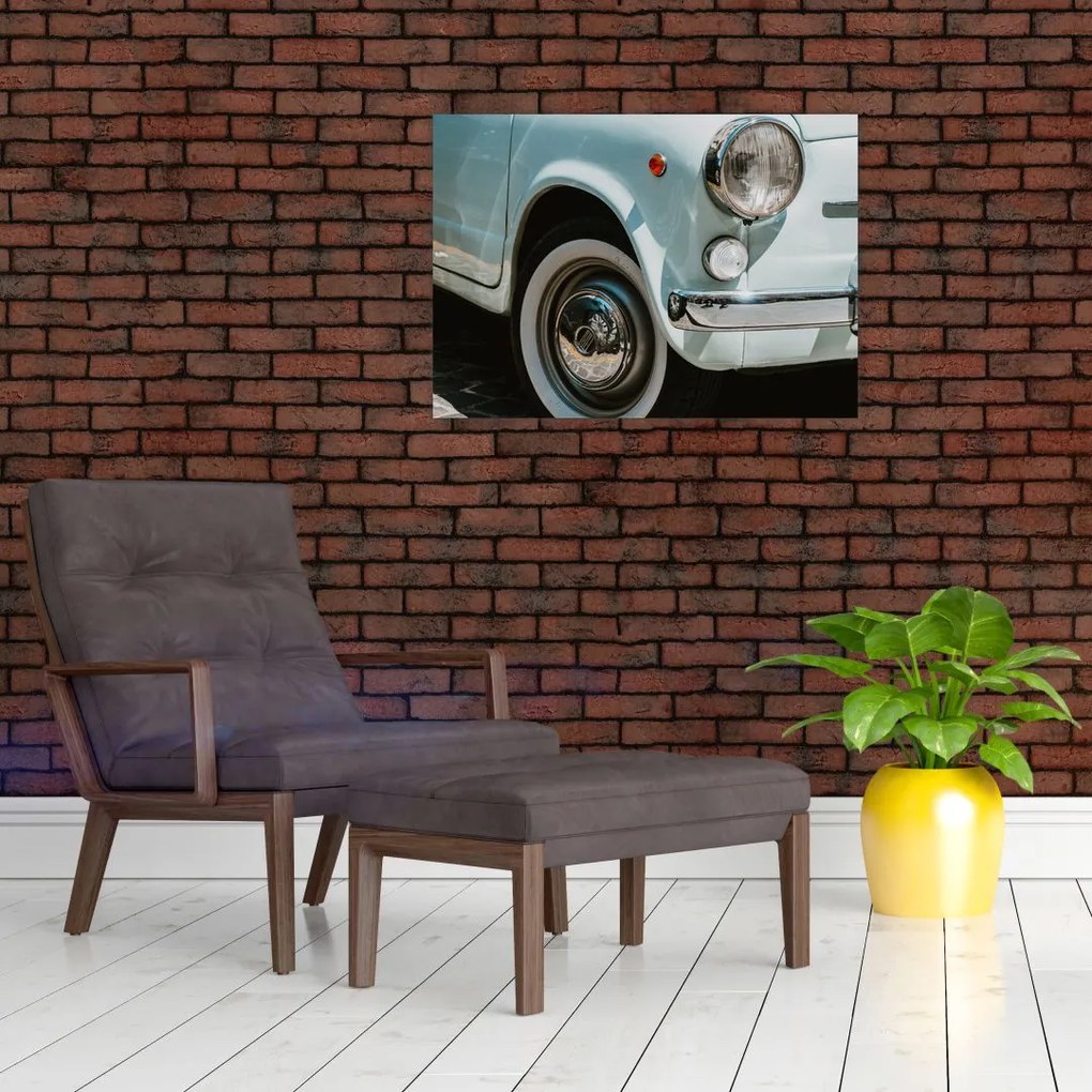 Obraz - Fiat retro samochód (70x50 cm)