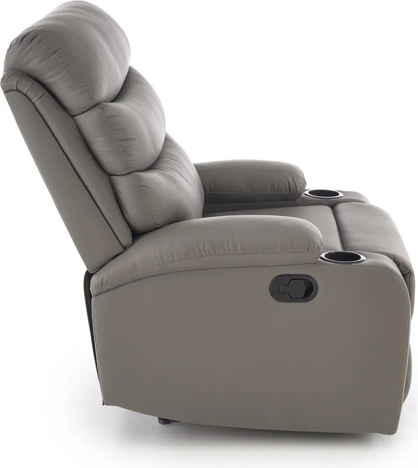 Rozkładany fotel z miejscem na napoje Perus Halmar