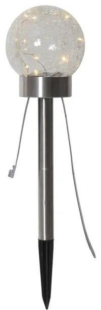 Wielofunkcyjna solarna ogrodowa lampa LED Star Trading Glory, ø 12 cm