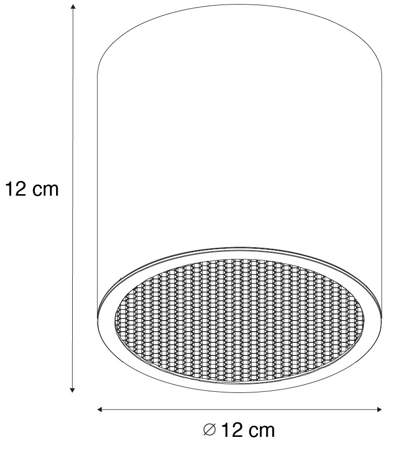 Designerski reflektor złoty - Impact Honey