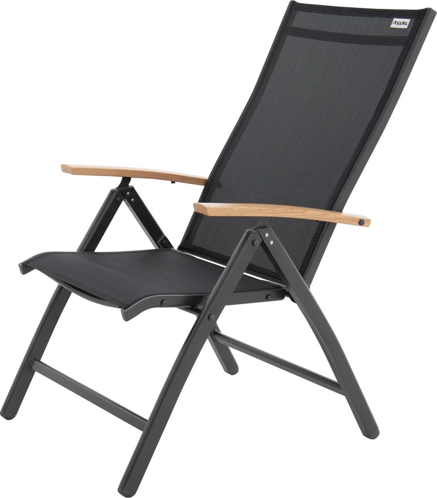 Doppler EXPERT WOOD antracyt, fotel z regulacją