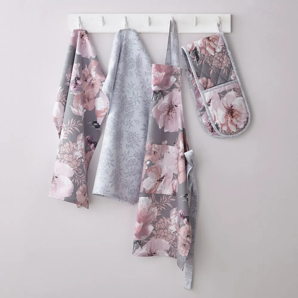 Bawełniany fartuch Dramatic Floral – Catherine Lansfield