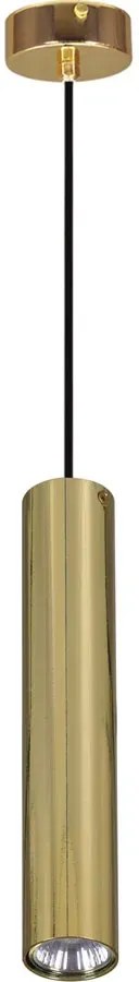 Złota lampa wisząca nad wyspę tuba - S968 Kurina 5X
