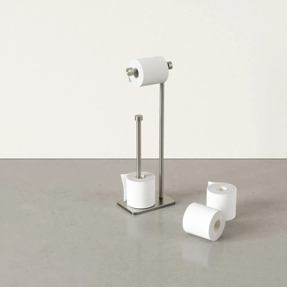 Stalowy stojak na papier toaletowy Cappa – Umbra