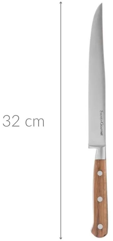Nóż do ryb ELEGANCIA, stal nierdzewna, 32 cm