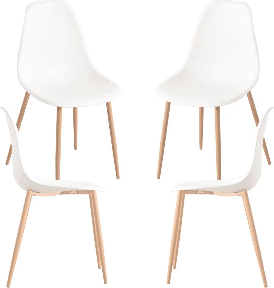 Zestaw 4 Krzese Mykle