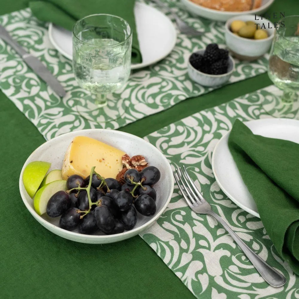 Lniany obrus 140x250 cm True Green – Linen Tales