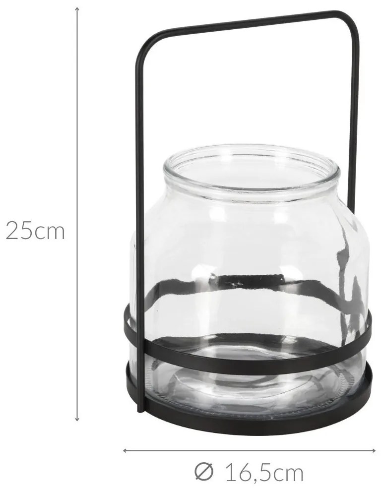 Świecznik na tealight, metalowy uchwyt