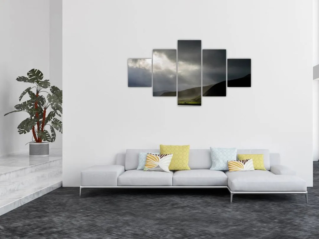Obraz zbliżającej się burzy (125x70 cm)