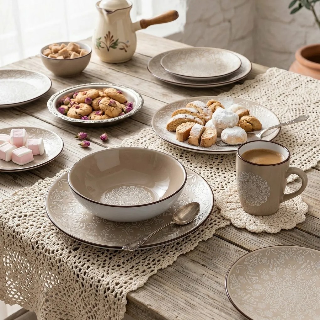 Banquet Zestaw talerzy deserowych Shape 21,3 cm , 6 szt.