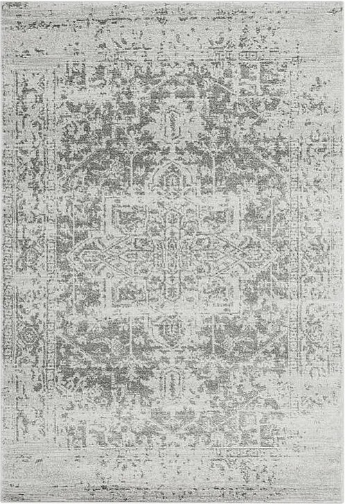 Dywan vintage - 200x290cm - szary, kremowy - Nova Antique