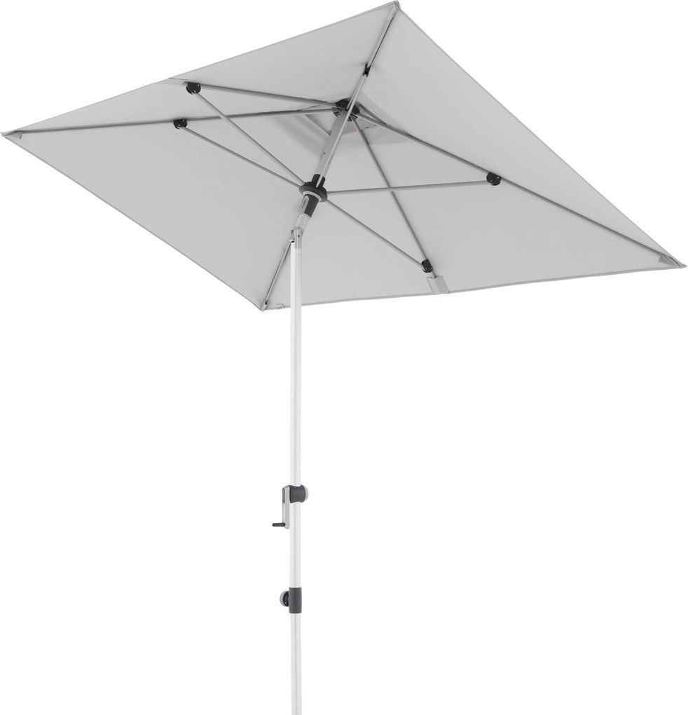 Doppler EXPERT parasol ogrodowy 220 x 140 cm jasnoszary