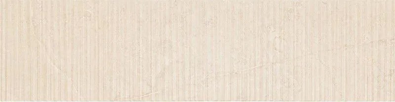 Mexen Flamingo Mayolica Crema gres szkliwiony rekt. G1, płytka ścienna 120 x 30 cm, carving - TL715-120-030-51