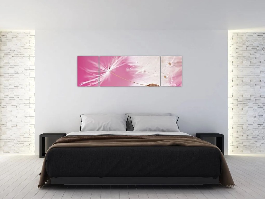 Obraz - Makro kwiat (170x50 cm)