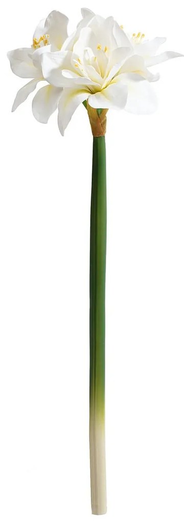 Kwiat sztuczny Amarylis 62 cm cream