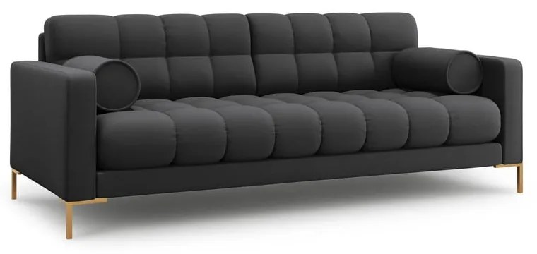 Ciemnoszara sofa 217 cm Bali – Cosmopolitan Design