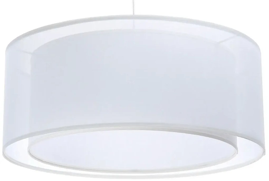 Biała okrągła lampa wisząca nad stół - S436 F0-F31