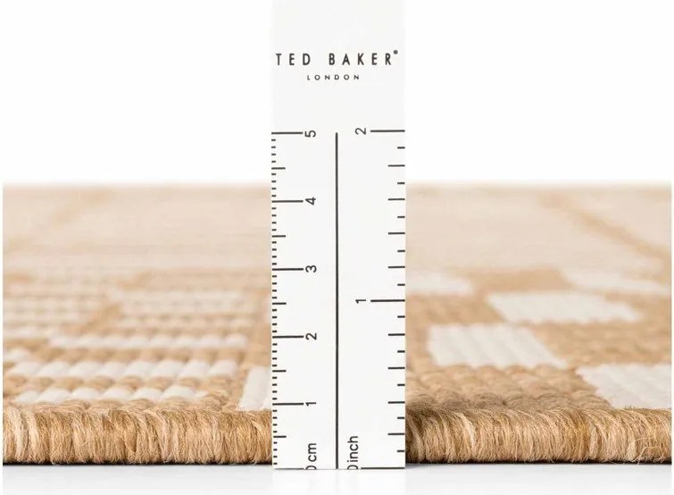 Kremowo-naturalny dywan odpowiedni na zewnątrz 120x170 cm Haringey Barkham – Ted Baker