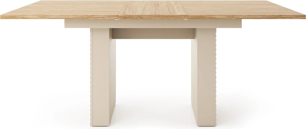 Stół KALIMERA 90 cm do Salonu Jadalni, Rozkładany, Prostokątny, Kaszmir