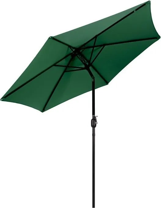 Duży parasol ogrodowy łamany, skośny SL-UM003C, zielony