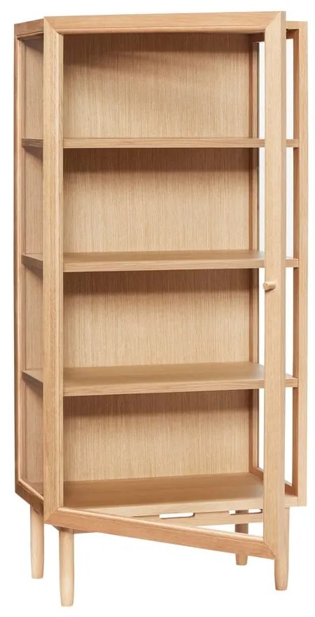 Witryna z drewna dębowego 60x130 cm Kaiser – Hübsch