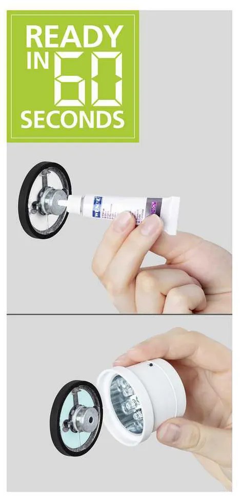 Elementy montażowe UV-Loc, adaptery, Ø 5 cm, WENKO