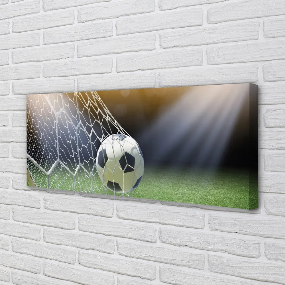 Zdjęcie na płótnie Piłka W Sercu Stadionu