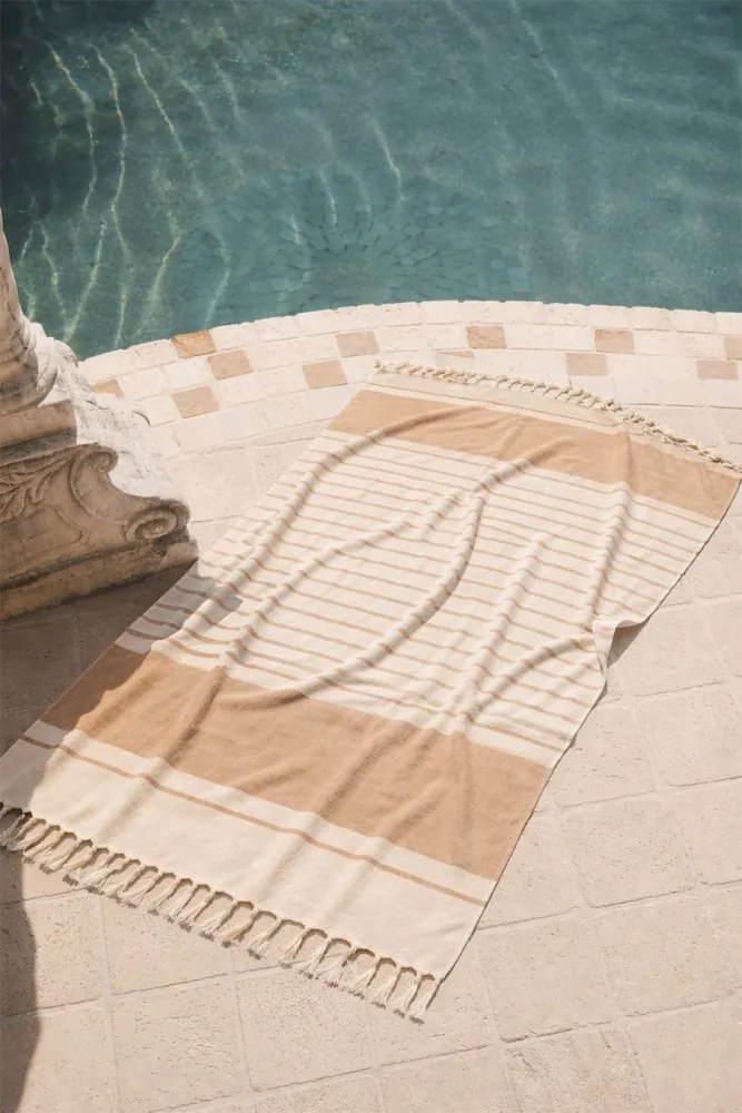 Ręcznik plażowy MILA 85x150 cm Niebieski