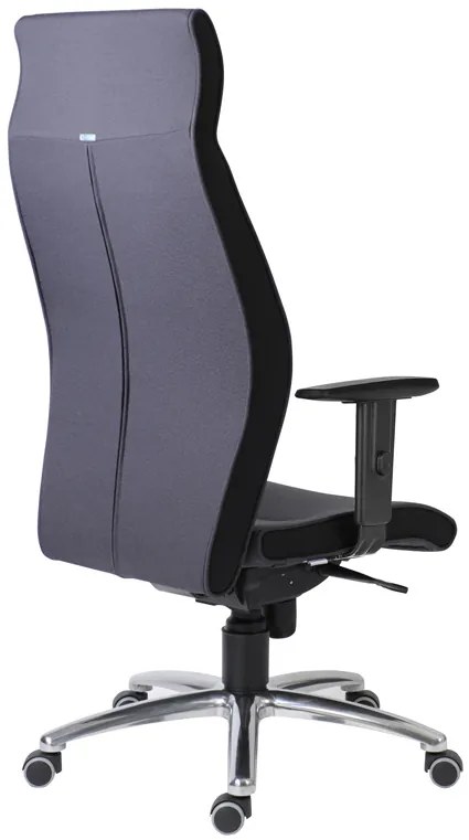 Krzesło dyspozytorskie MEGA PLUS, ciemnoszary