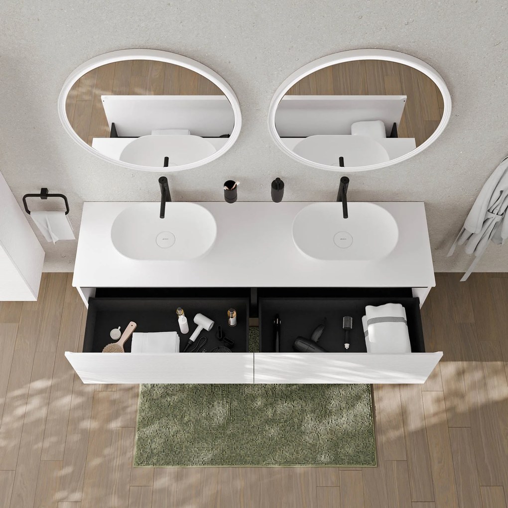 Waschbeckenunterschrank MAUI 180 cm