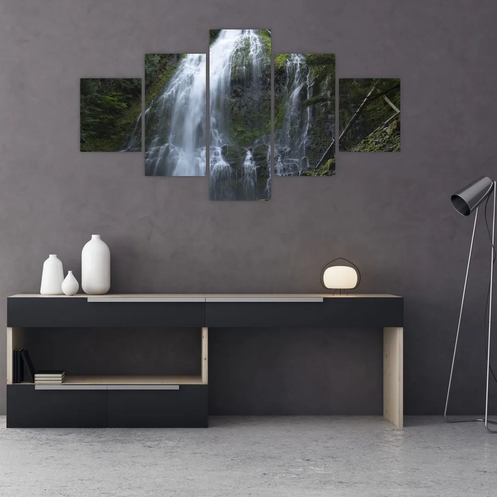 Obraz wodospadu (125x70 cm)