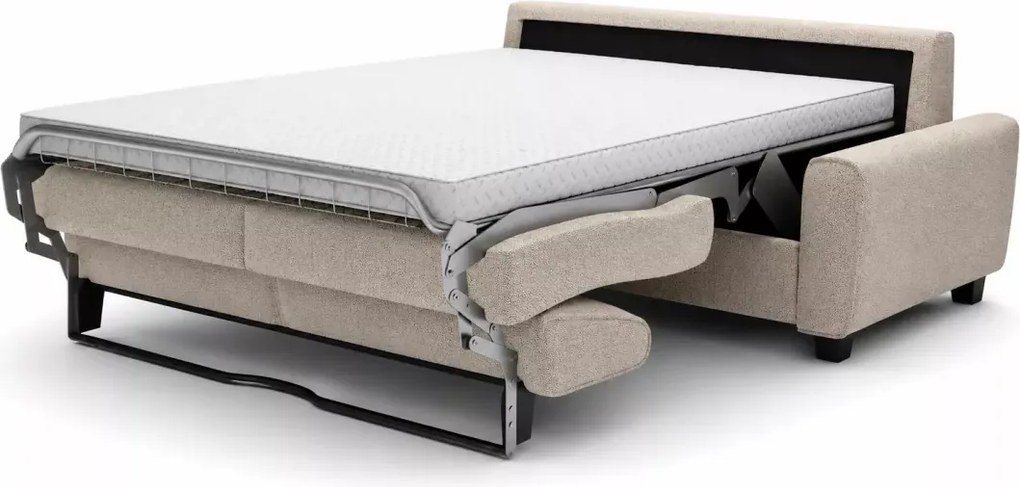 Kanapa Capri z włoskim systemem rapid - nowoczesna sofa z funkcją spania codziennego