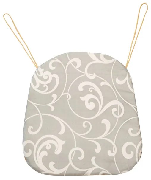 Poduszka na krzesło STANDARD ORIENT szara