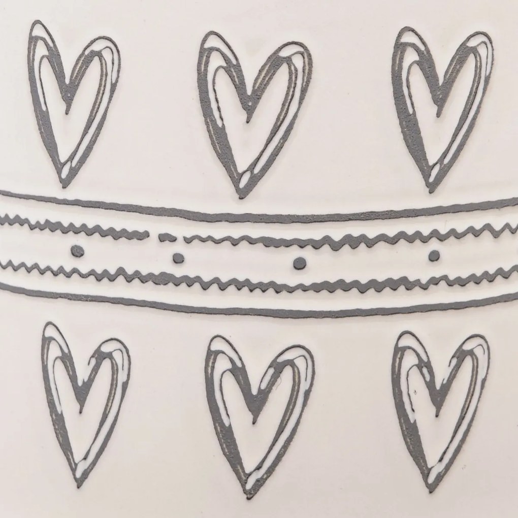 Ceramiczny kubek Serca II, 450 ml