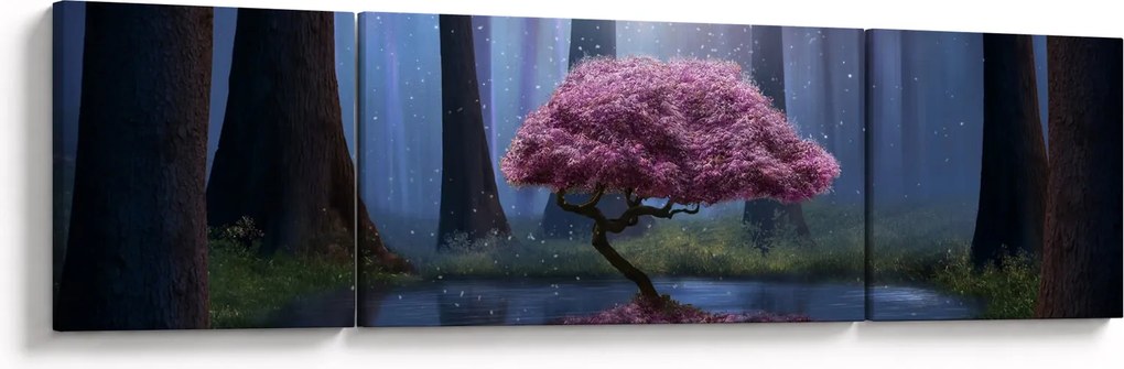 Obraz - Magiczna noc (170x50 cm)