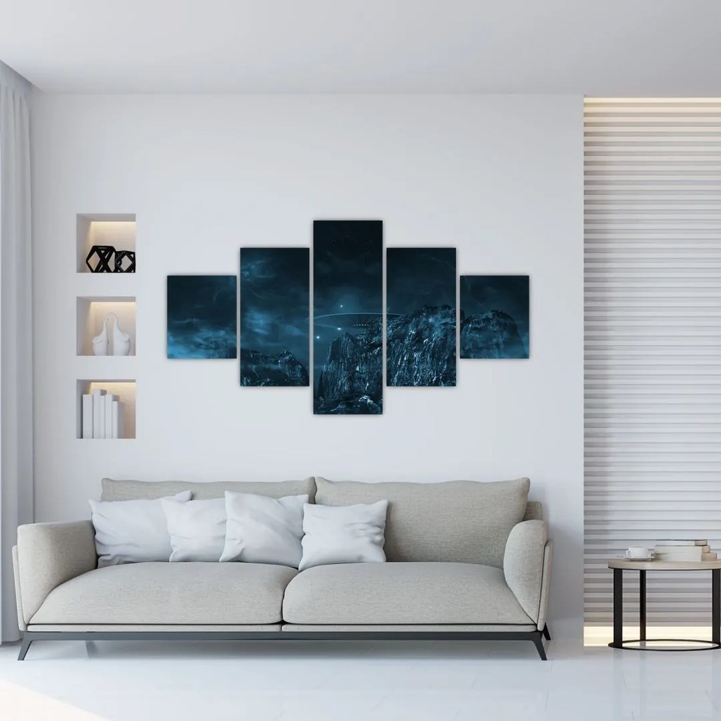 Obraz - Misja obcych (125x70 cm)