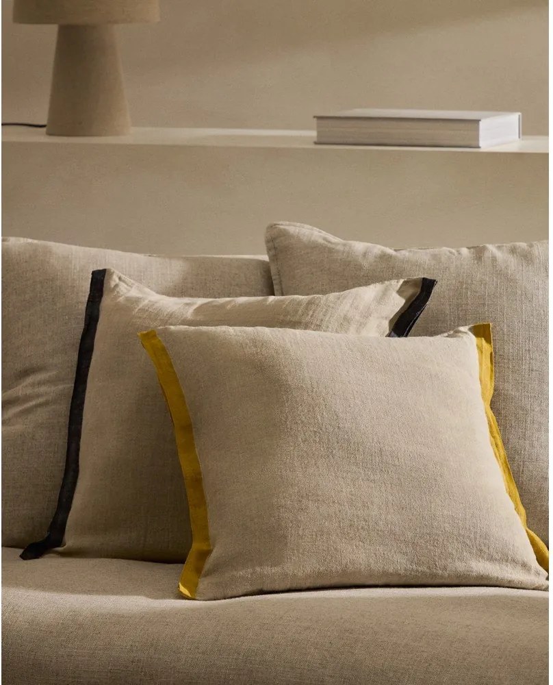 Lniana poszewka na poduszkę 50x50 cm Suerta – Kave Home