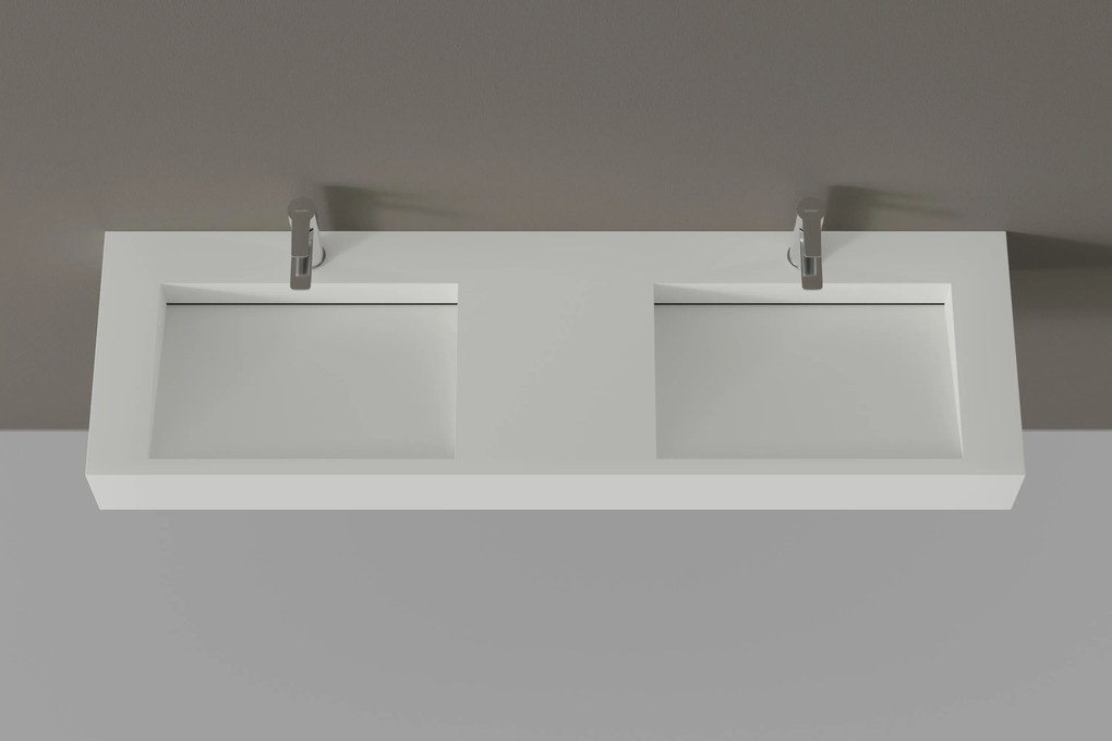 Umywalka ścienna podwójna TWG16