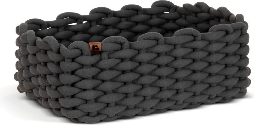 Tekstylny koszyk 35x25x14 cm Peach Skin M – Bigso