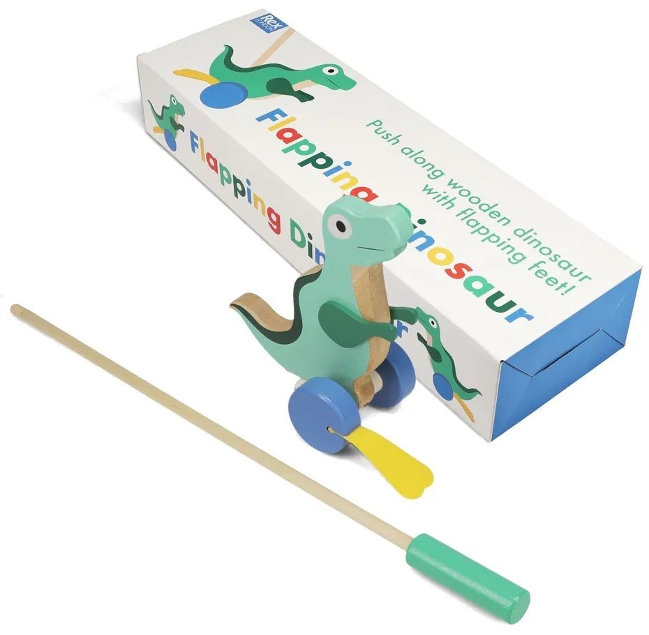 Drewniana zabawka Dinosaur – Rex London