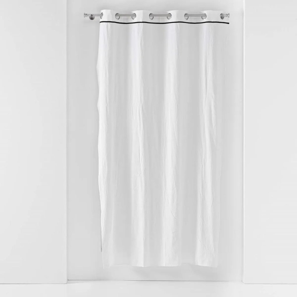 Zasłona na przelotkach LINETTE, bawełniana, z połyskiem, 135 x 240 cm