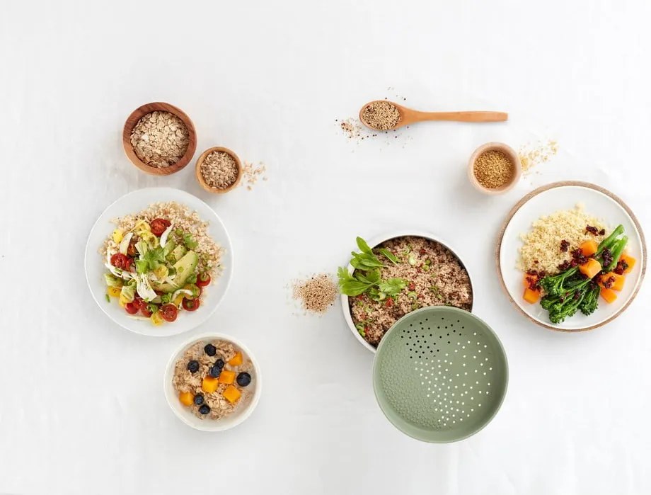 Plastikowe naczynie do gotowania ryżu – Lékué