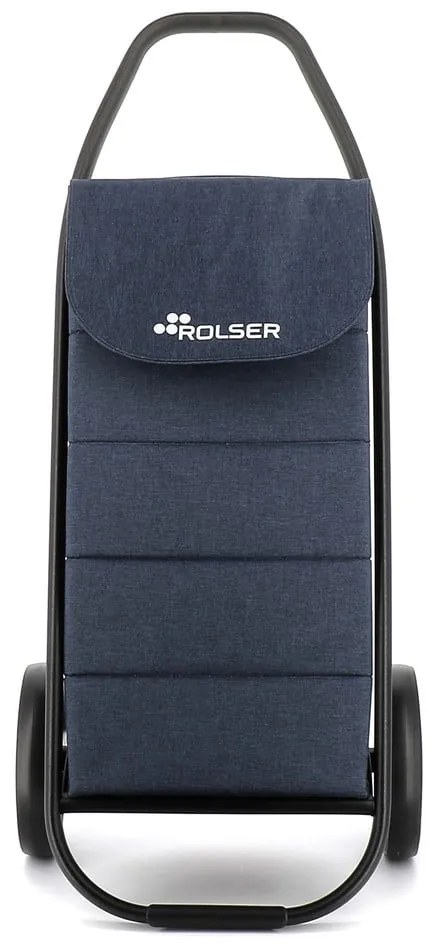 Torba na zakupy na kółkach 53 l Com Tweed Polar Black Tube – Rolser