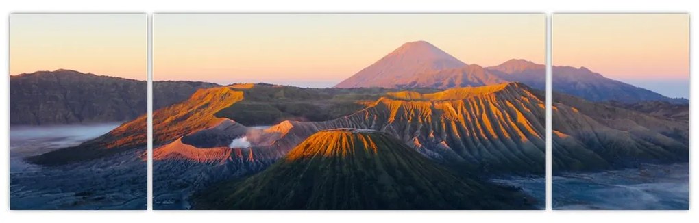 Obraz góry Bromo w Indonezji (170x50 cm)