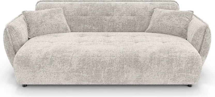 Beżowa sofa z tkaniny szenilowej 250 cm Nelia Big – Ropez